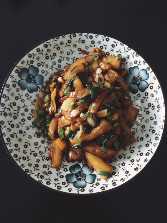 酱香茄子的做法