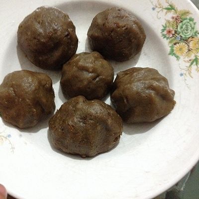 红薯面窝窝头