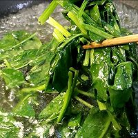凉拌菜 菠菜拌蛤蜊肉的做法图解1