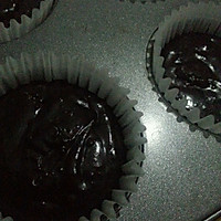 ■棉花糖布朗尼cupcake■烤棉花糖萌萌哒的做法图解4