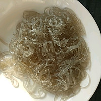 白菜粉条肉沫的做法图解2