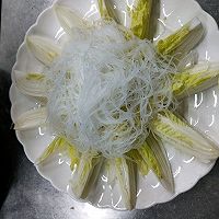 粉丝蒸娃娃菜的做法图解2