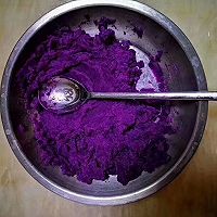 纯素紫薯发糕的做法图解1