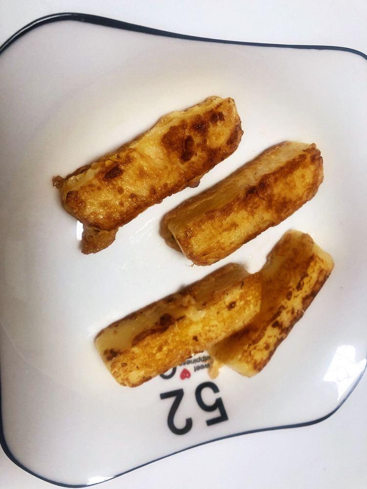 煎牛奶的做法