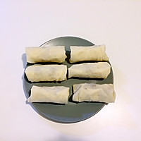 香蕉巧克力春卷的做法图解4