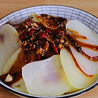 #巨下饭的家常菜#旺强做了凉拌土豆片，解决了我的没食欲的做法图解5