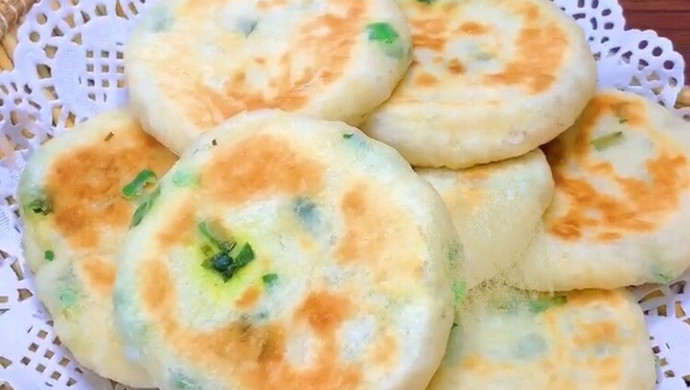 发面葱花小饼