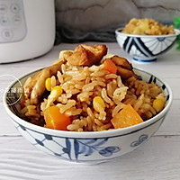鸡腿焖饭的做法图解10