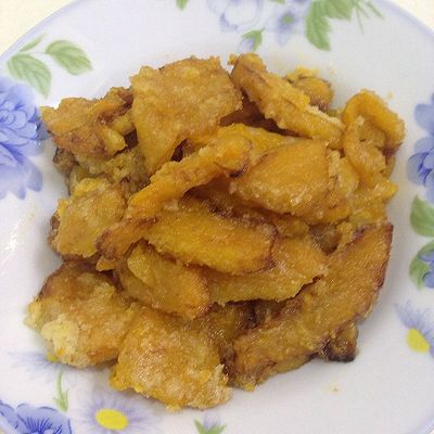 咸蛋黄炒南瓜