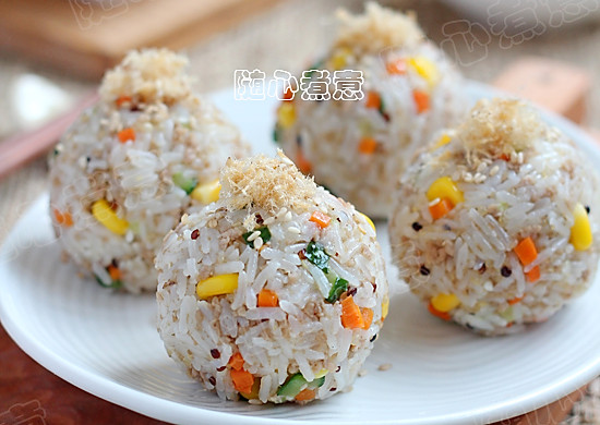 【杂粮饭团】适合减脂吃的碳水