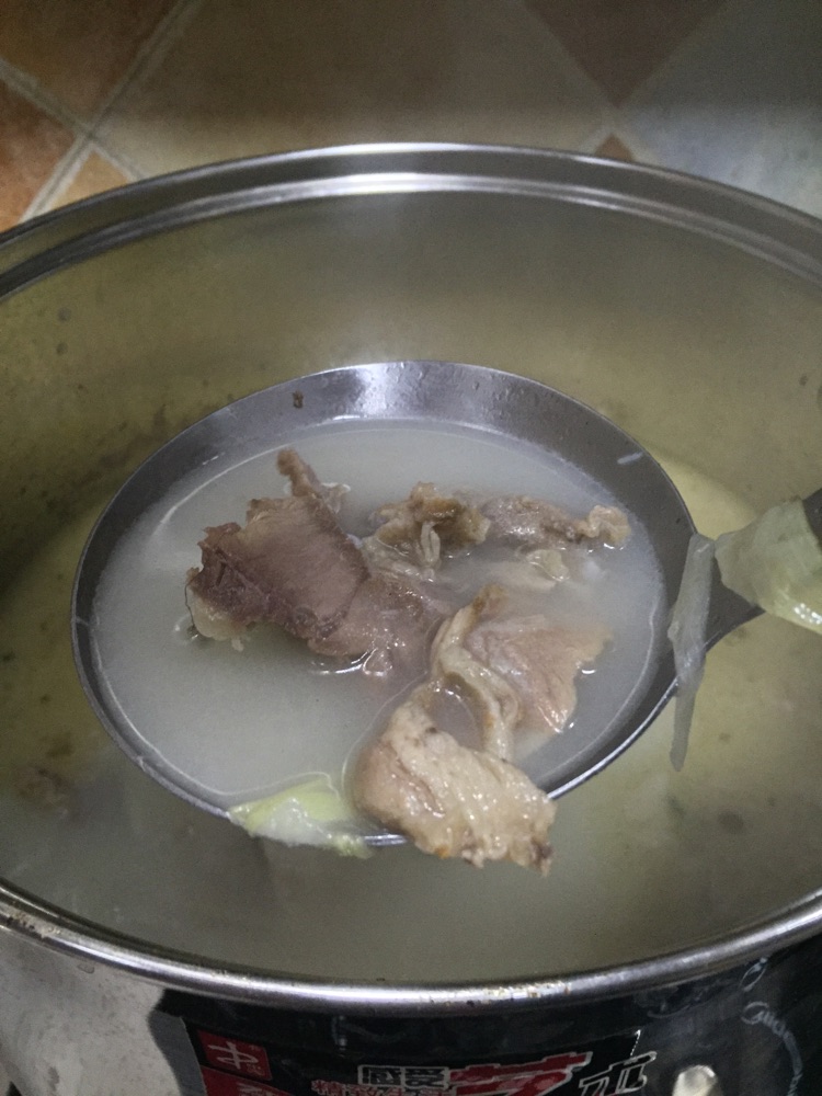 奶汤羊肉