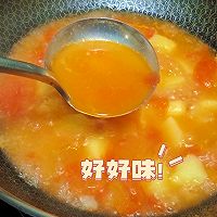 开胃番茄土豆汤的做法图解4