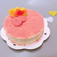 #爱好组-低筋复赛#粉色的爱~柠香酸奶慕斯的做法图解21