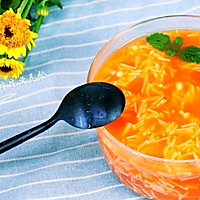 爽口开胃汤—番茄金针菇汤的做法图解9