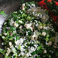 杏鲍菇菜饭的做法图解3