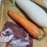 #开启冬日滋补新吃法#砂锅羊肉炖萝卜，秋冬最佳搭档的做法图解1