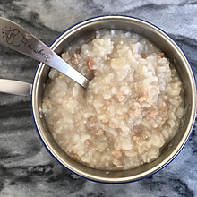 宝宝辅食：紫薯肉末粥