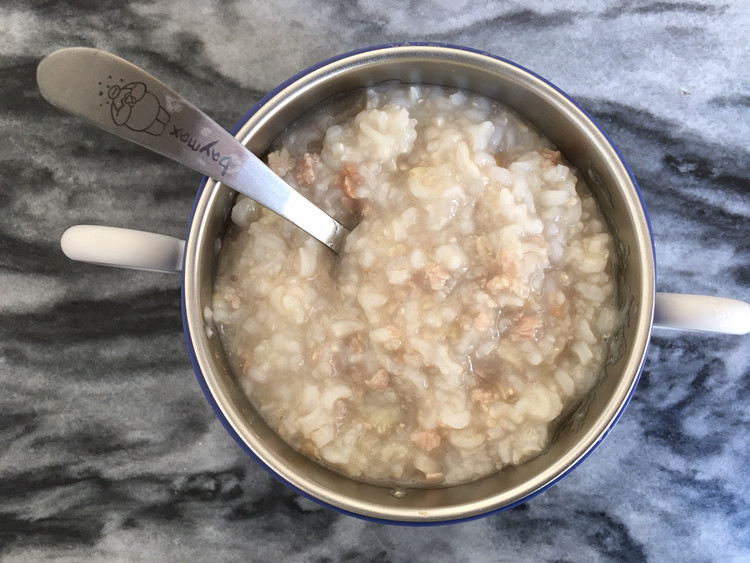 宝宝辅食：紫薯肉末粥的做法