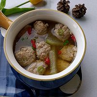 #米饭最强CP#冬瓜肉丸汤的做法图解12