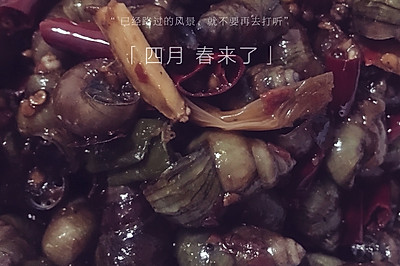香炒田螺