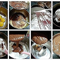 carol自在生活——巧克力戚风蛋糕的做法图解2