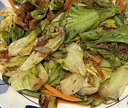 糖醋圆白菜（包菜）的做法
