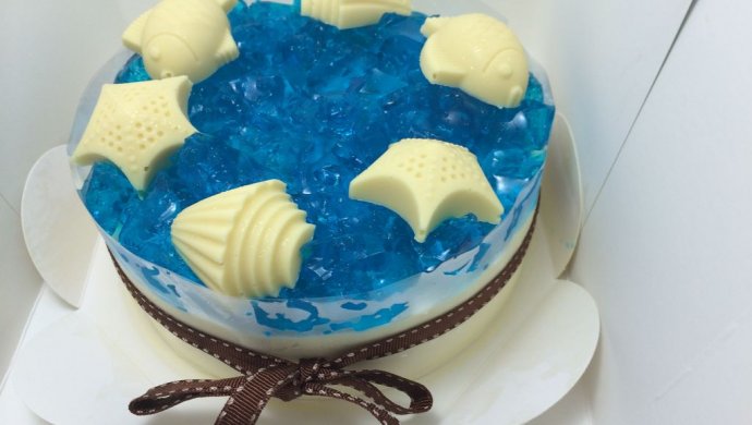 海洋之星白巧克力慕斯蛋糕