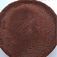 巧克力淋浆裸蛋糕的做法图解1