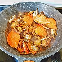 #快手又营养，我家的冬日必备菜品#豆豉炒螃蟹的做法图解8
