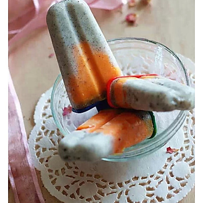 火龙果酸奶雪糕