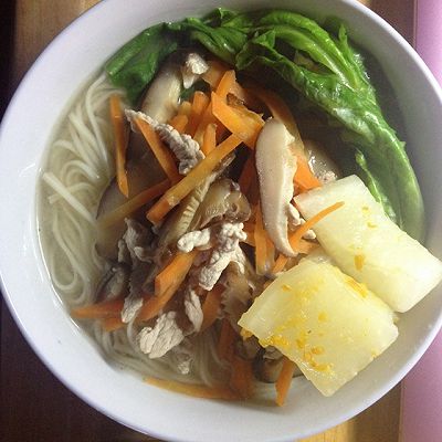 香菇猪肉面