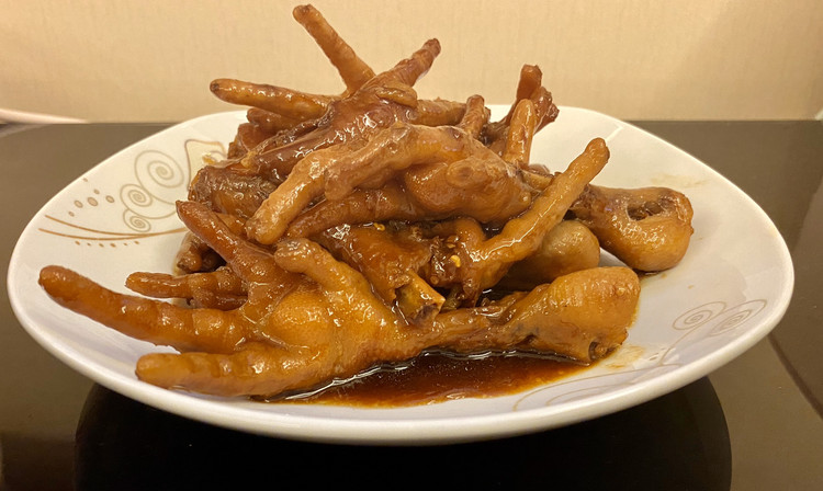 姜汁鸡爪的做法