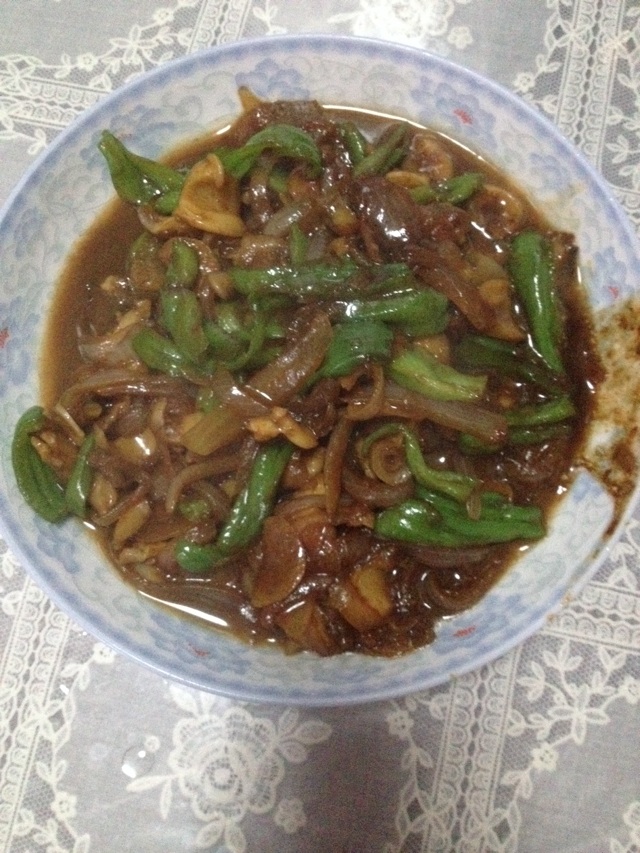 青椒爆海螺片