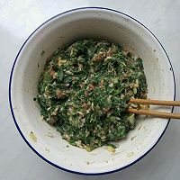 荠菜猪肉大水饺的做法图解12