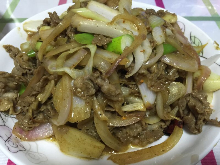 葱爆肥牛的做法