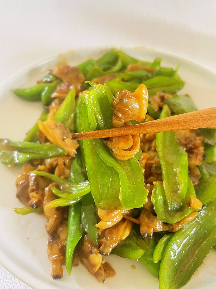 0⃣️难度巨下饭的家常小炒—辣炒蚬子肉的做法