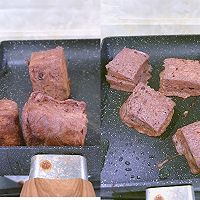 巧克力砖块—吐司三明治#秋天怎么吃#的做法图解8
