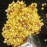 胡萝卜火腿玉米炒饭便当的做法图解4
