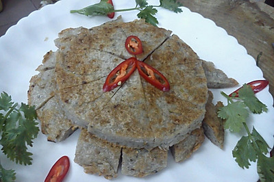 香煎鱼饼
