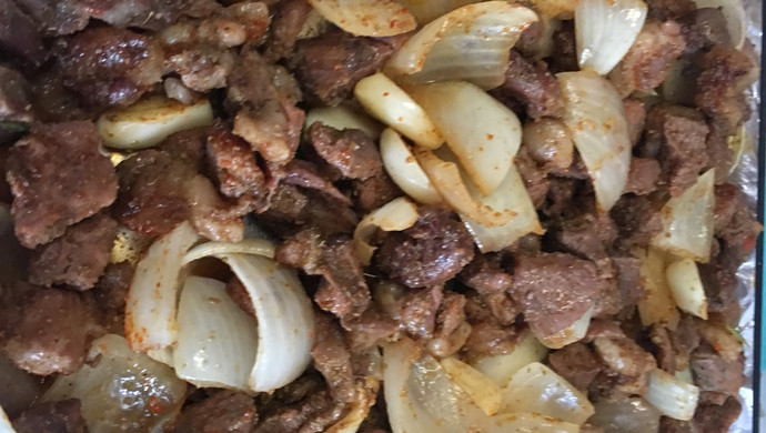 烤箱版的孜然羊肉