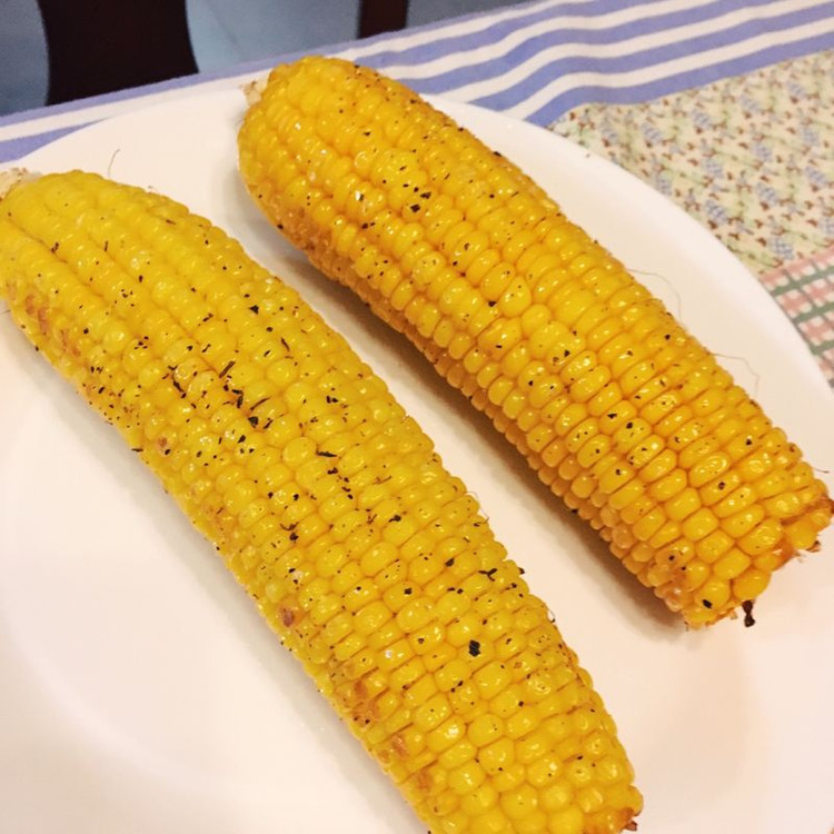 黄油烤玉米的做法