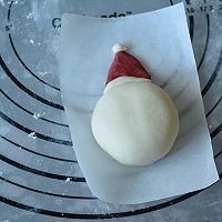 圣诞香肠雪人包的做法图解10