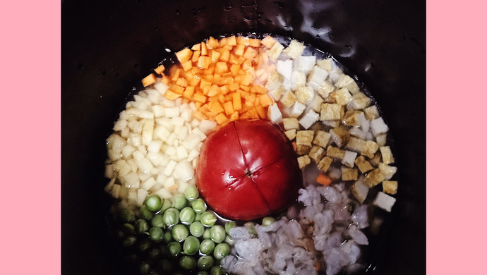 网红蔬菜蒸饭