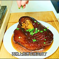 #肉食主义狂欢#经典川菜东坡肘子，色泽红亮，肥而不腻的做法图解23