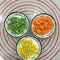 低脂果蔬沙拉＋香蕉黄瓜奶昔#博世红钻家厨#的做法图解2