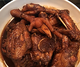 红烧鸡脚鸡腿鸡翅的做法