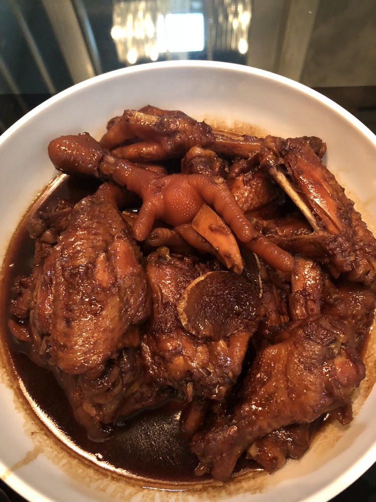 红烧鸡脚鸡腿鸡翅的做法