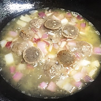 快手咖喱土豆烩牛丸饭的做法图解5
