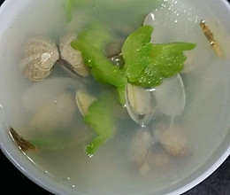苦瓜花蛤汤的做法