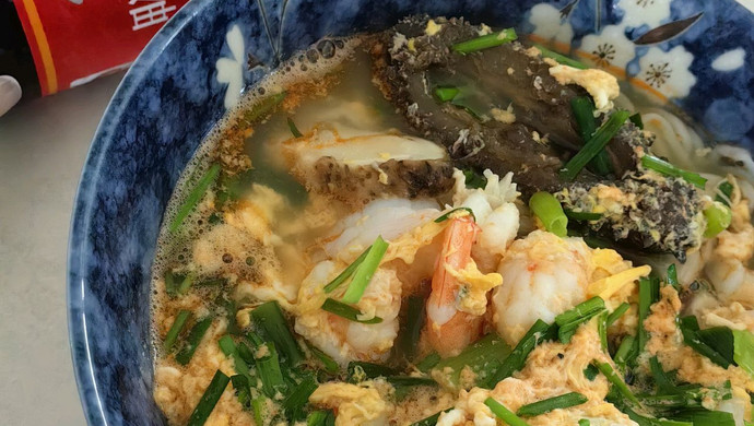 蚝油大虾面